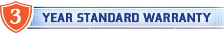 Graphtec 3 Year Warranty logo
