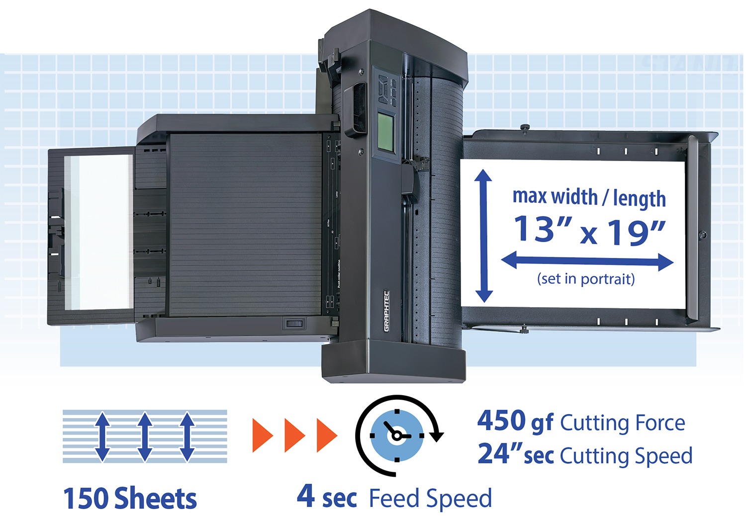 Graphtec CE8000-ASF Features Chart