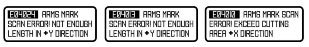 Graphtec Not Read Mark Step 3