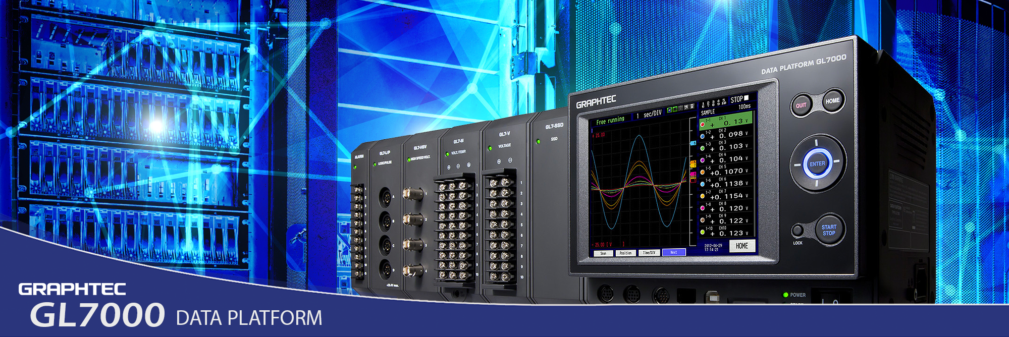 GL7000 GL7000 Graphtec Data Logger