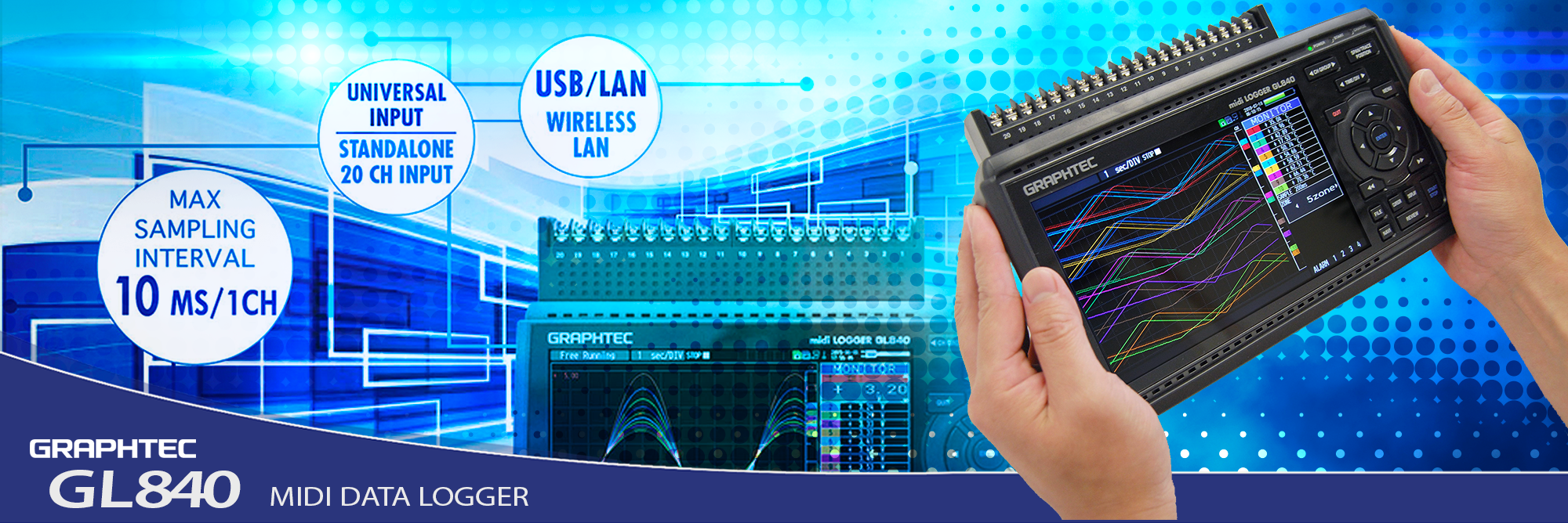 GL840 GL840 Graphtec Data Logger